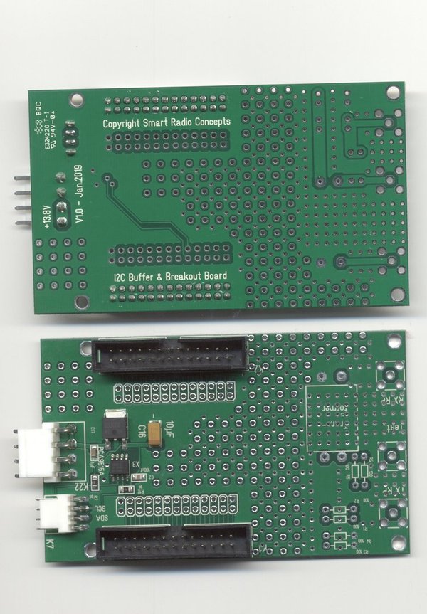 Charly 25 Breakout Board mit integriertem I2C Buffer und VNA Messbrücke