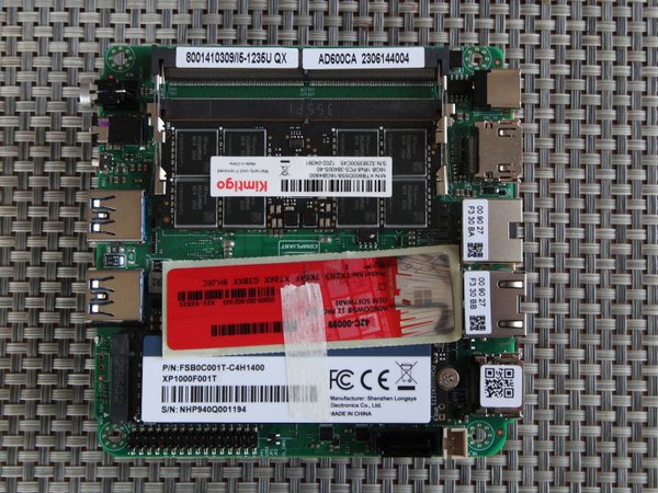 Charly 25 PC Board Core I5 12te Intel Generation "Alderlake" mit W11 Lizenz und Vollaustattung